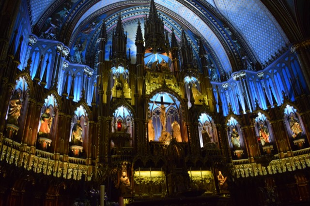 Notre-Dame Basilica, QC, CANADA