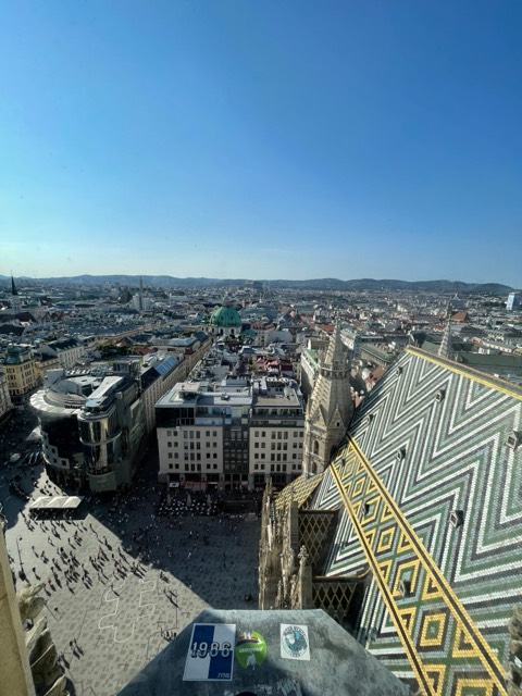 Vienna from St. Rupert's, AUSTRIA