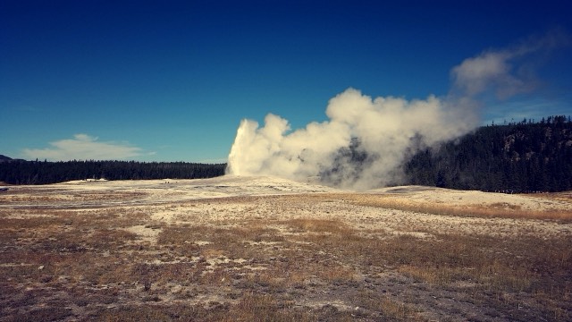 Old Faithful, WY, USA